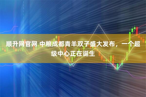 顺升网官网 中粮成都青羊双子盛大发布,一个超级中心正在诞生